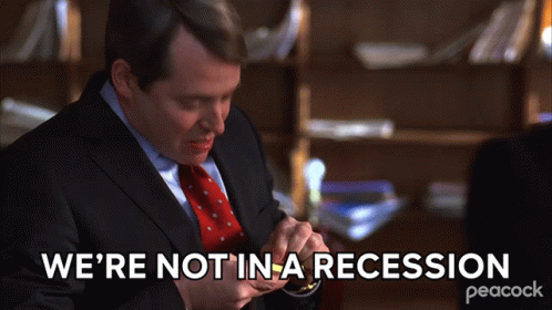We're not in a recession