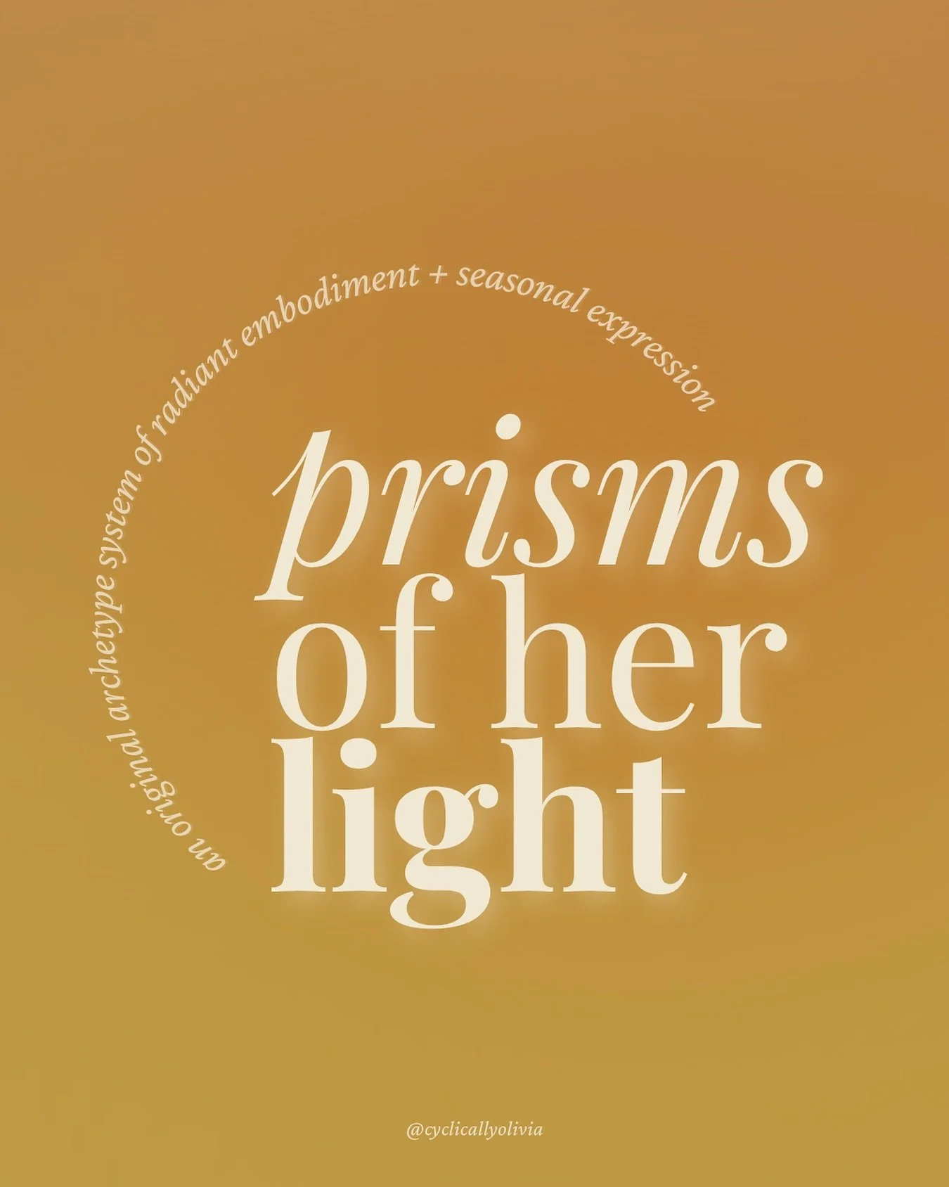 ✨ It&rsquo;s here ✨

Prisms of Her Light is live inside my rewilding community &mdash; a luminous system to help you claim and express your unique radiance in every season.

I&rsquo;d love to welcome you there, to share in the glow of your unique rad