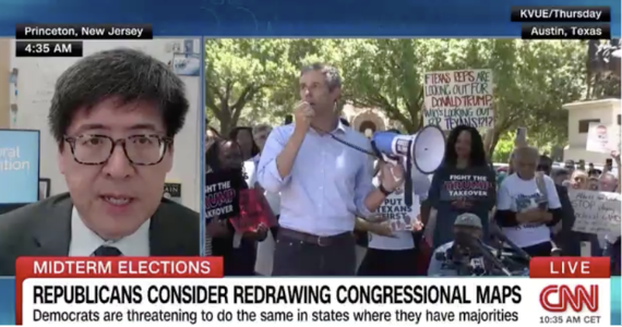 President Sam Wang interviewed by CNN on Texas Redistricting</span>