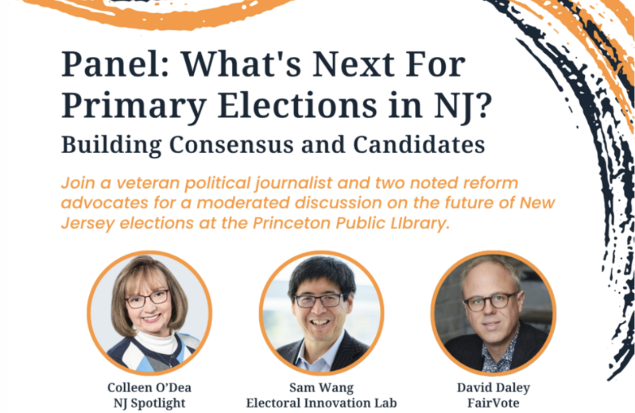 On the Princeton Agenda: Is There a Better Way to Choose From Among 12 Candidates?