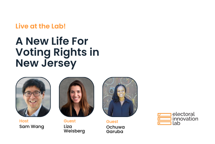 A New Life For Voting Rights in New Jersey