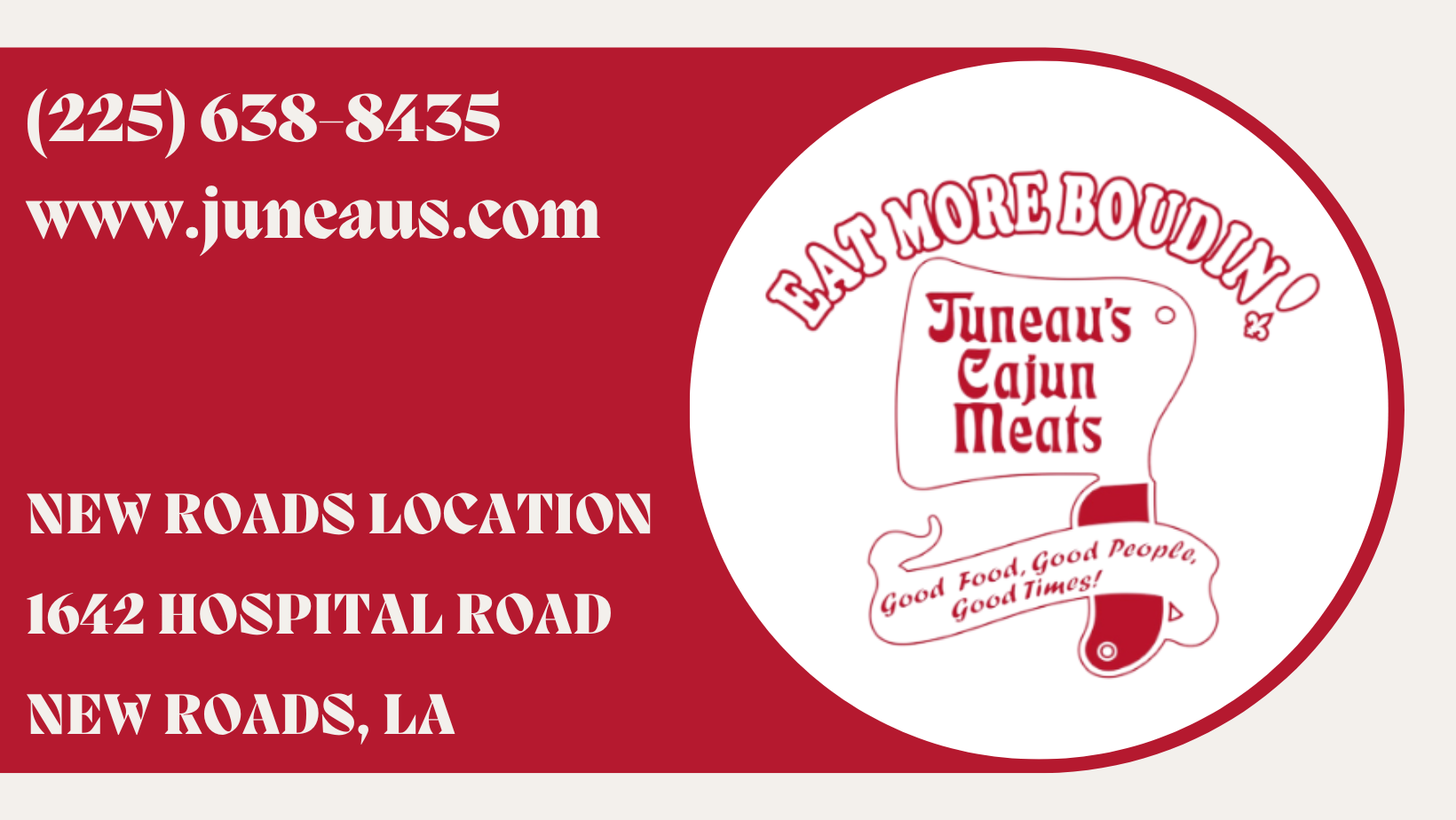 Locations — Juneau's Cajun Meats