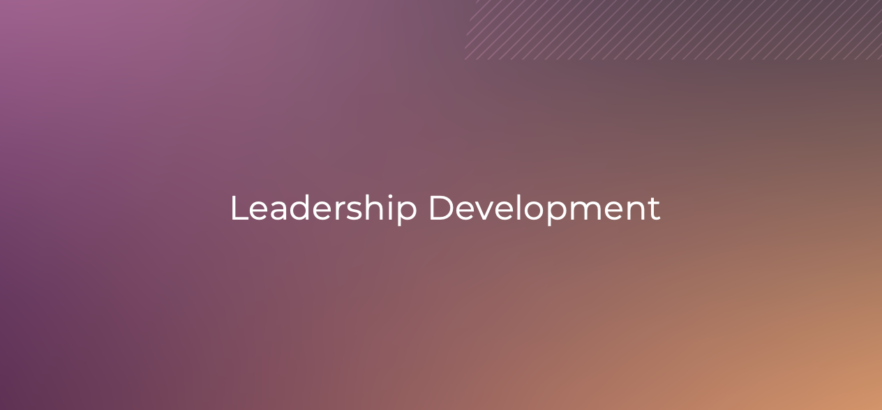 Leadership is built by design, not by default.