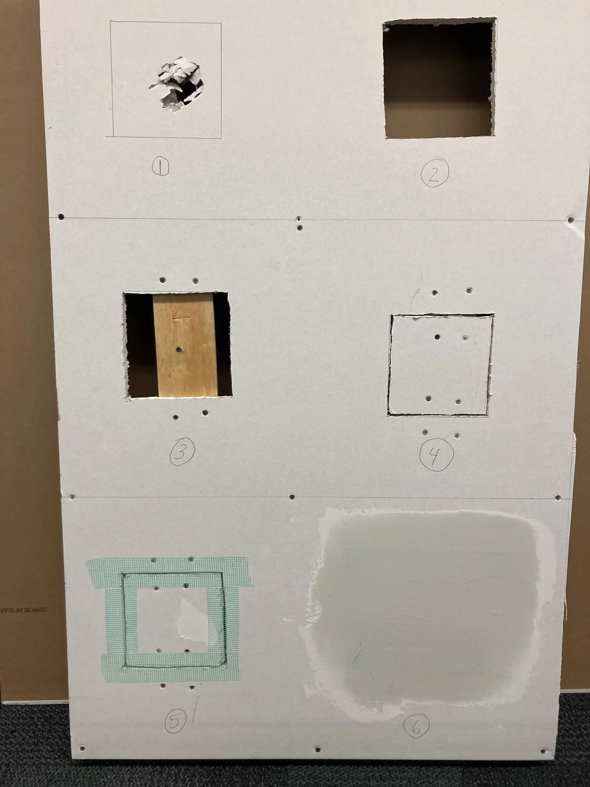 Basic Drywall Repair