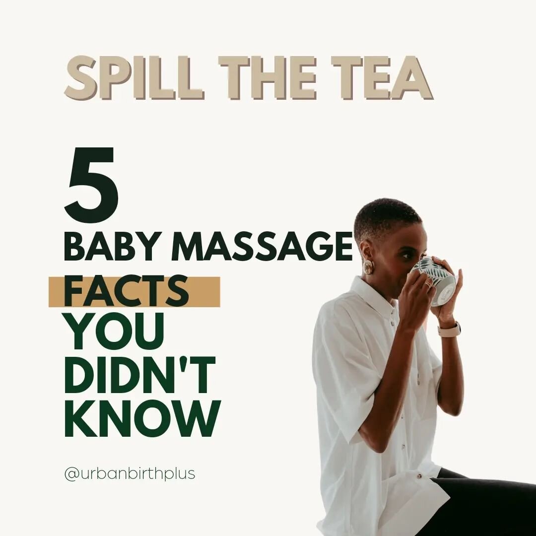 Did you know?! 

Someone's gotta spill it!!! 

✌🏾

You can be massaging your baby today! 
Get your pre recorded online course right now! Link in bio ⬆️