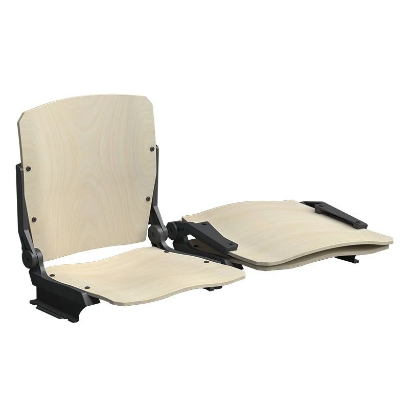 Wooden Fold-Down Chairs for Telescopic Seating | YH-WFQ