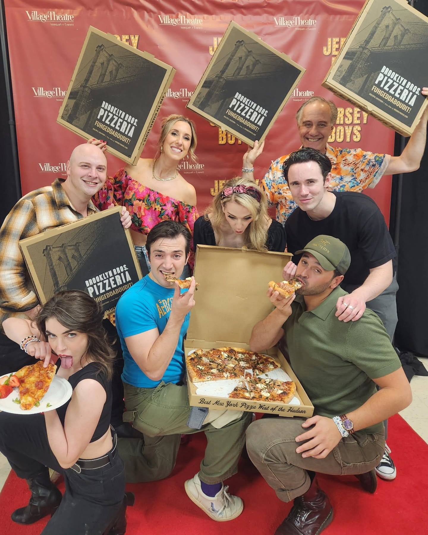 Big thanks to @village_theatre and the cast of Jersey Boys for choosing BBP for your wrap parties, and congratulations on a successful run! 👏 🥳