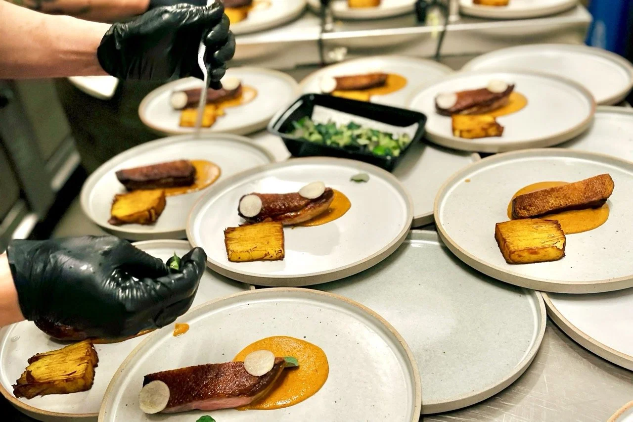 Hancock Park private chef dinner party