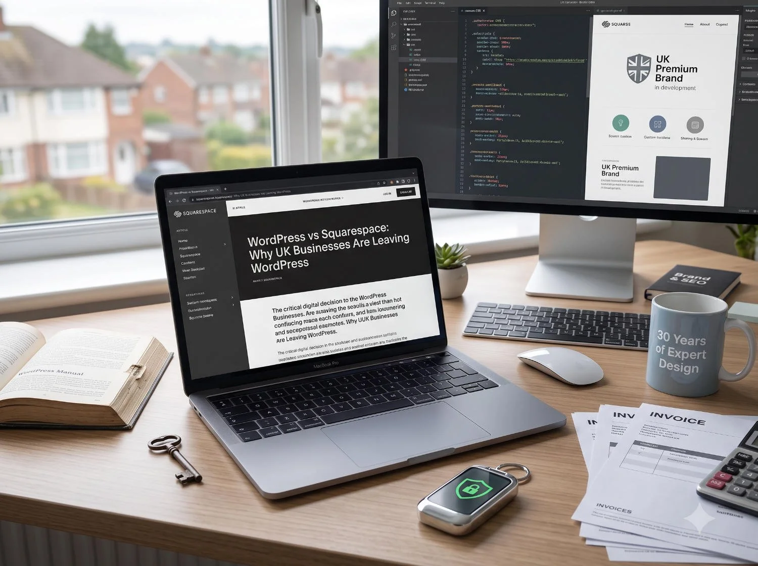 WordPress vs Squarespace: Why Savvy UK Businesses Are Leaving WordPress