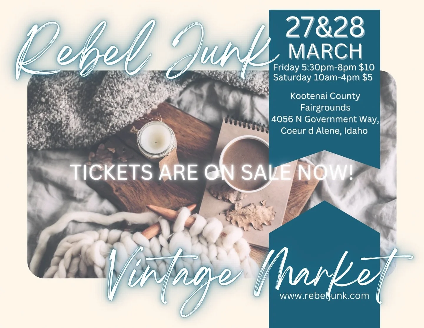 Hey Rebels,

✨ It&rsquo;s finally here&hellip; Rebel Junk Spring Market kicks off TONIGHT! ✨

We&rsquo;ve filled the Jacklin Building wall-to-wall with vintage treasures, one-of-a-kind finds, handmade goods, and everything you love about Rebel Junk.
