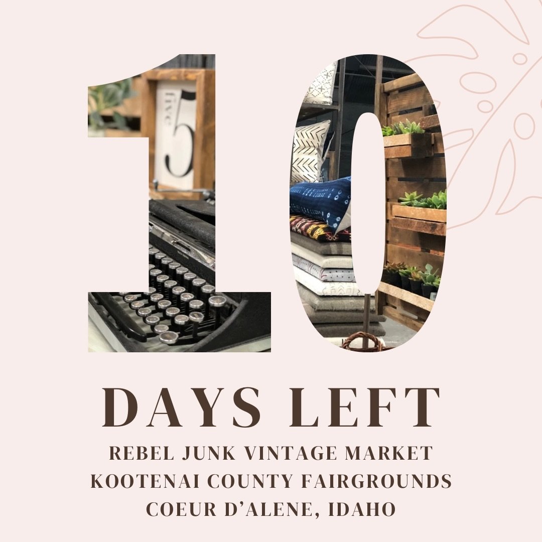 Vintage treasures
Handmade goods
One-of-a-kind finds
📍 Kootenai County Fairgrounds
📅 March 27&ndash;28, 2026
Tag your shopping friends!
#RebelJunk #VintageMarket #VintageFinds #treasurehunt