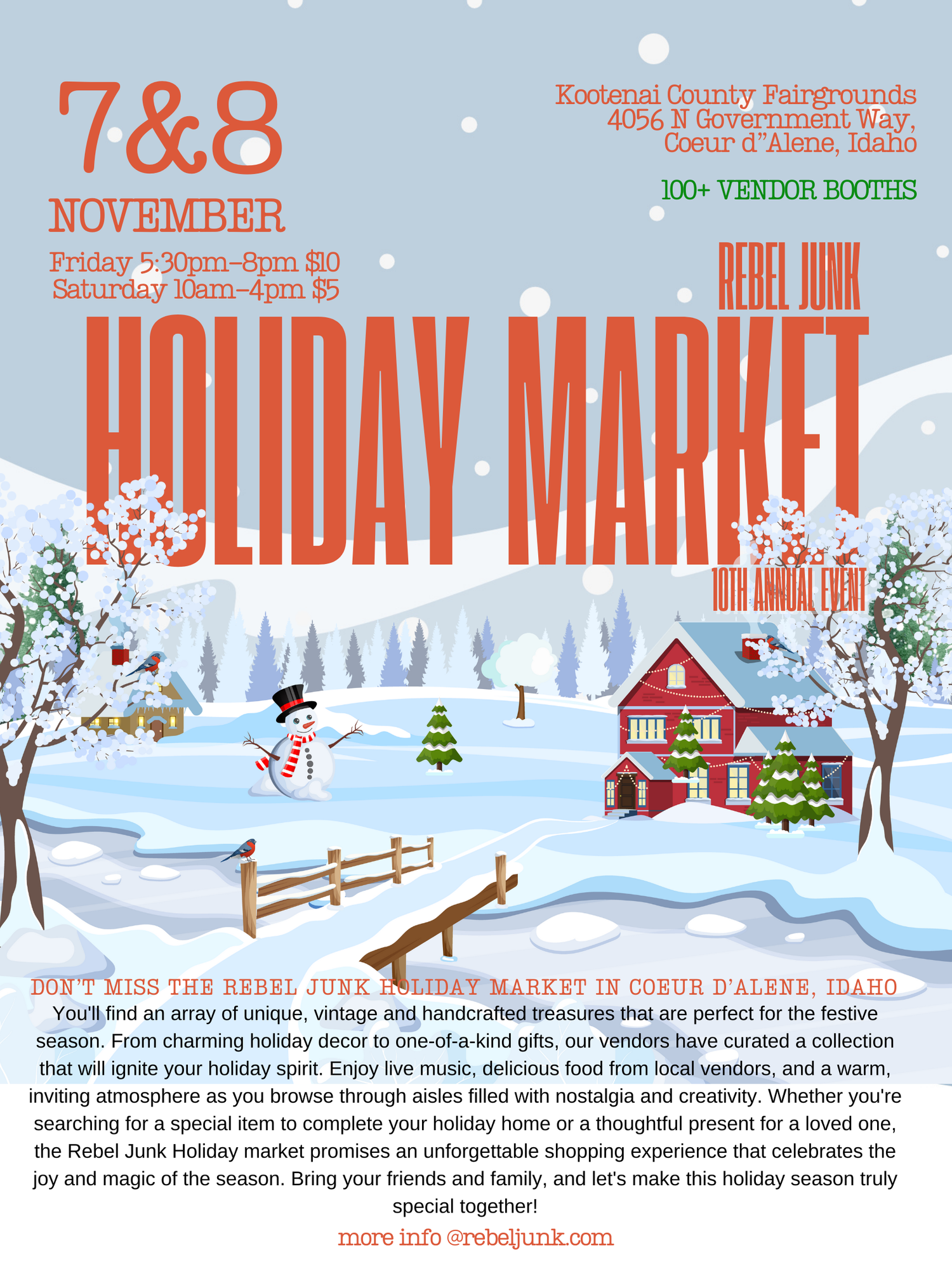 10th Annual Holiday Market by Rebel Junk — Rebel Junk Vintage Market