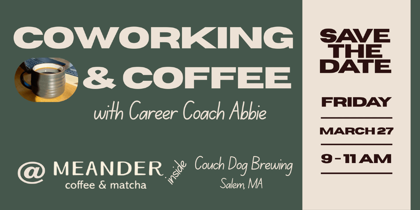Coworking &amp; Coffee with Career Coach Abbie