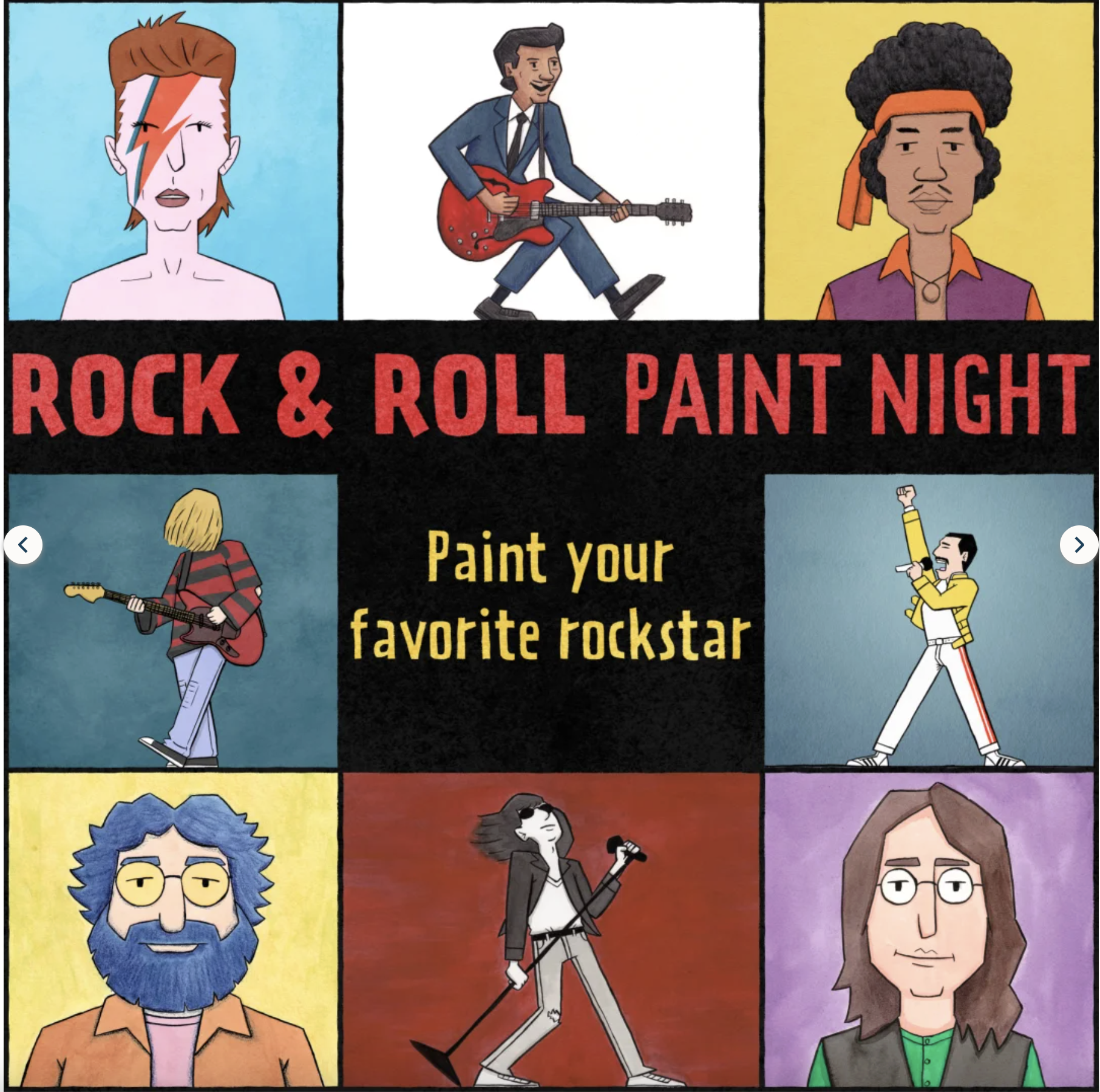 Rob Lynch - Rock & Roll Paint Night