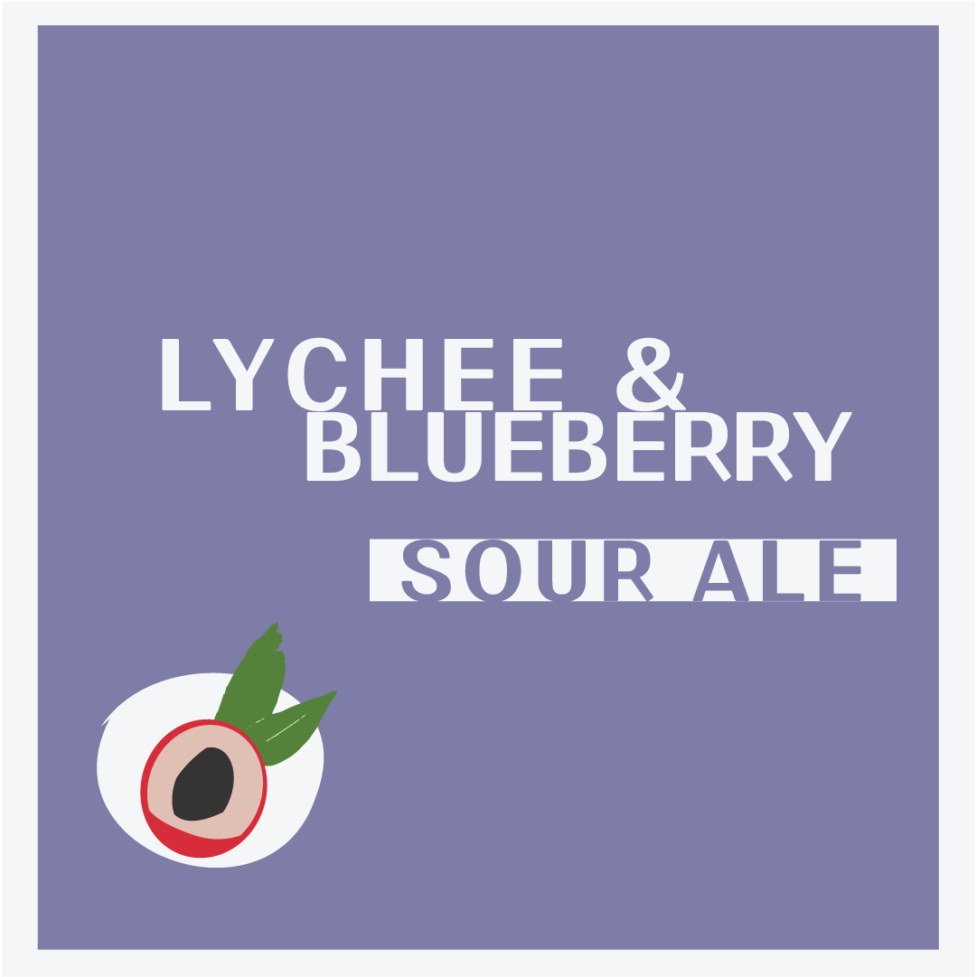 5.6% ABV
Bright sour ale brewed with wheat and real lychee fruit, plus floral and tea-like sakura (Japanese cherry leaves)