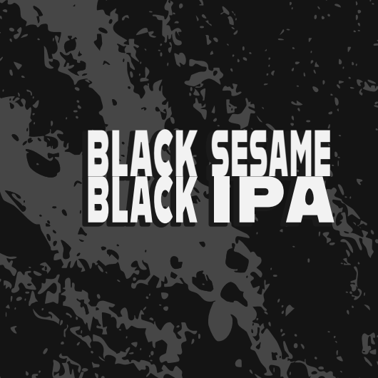 5.5% ABV 
Unique hybrid beer style made with roasted malts and West Coast hops, plus a nutty finish from black sesame