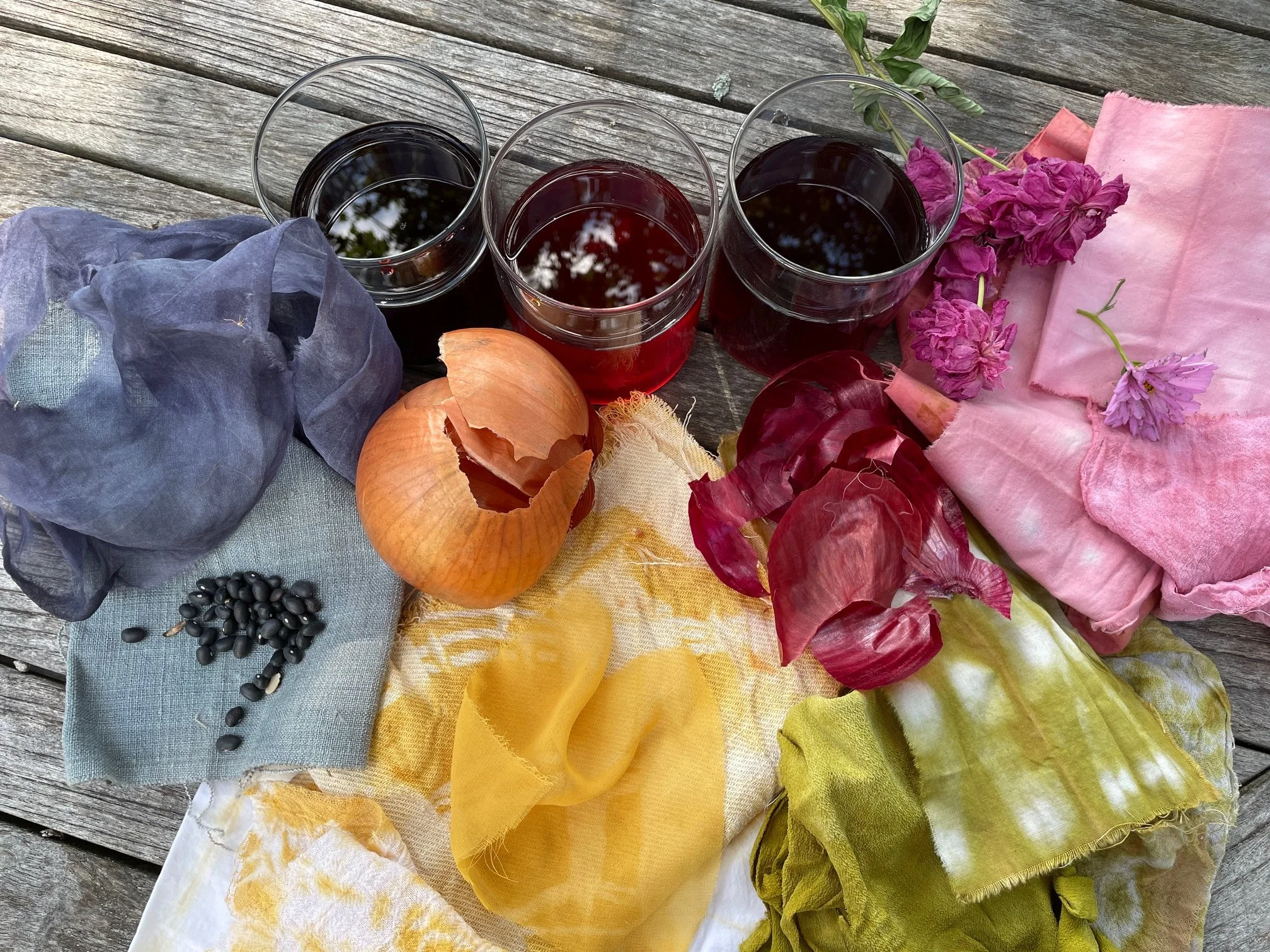 Natural Dyeing with Seasonal Produce