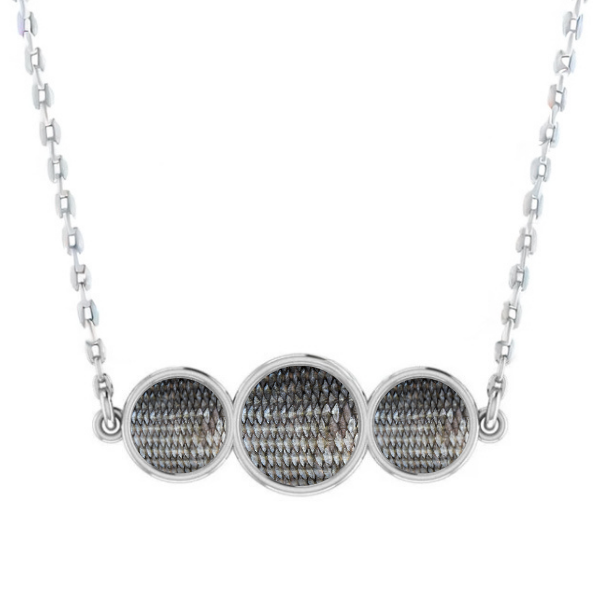 Triple Round Necklace