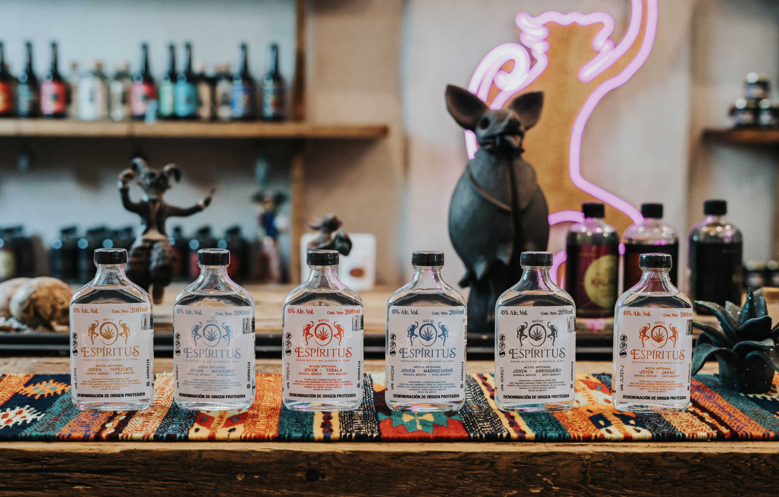 COMPRA EN LÍNEA MEZCAL 9 ESPIRITUS