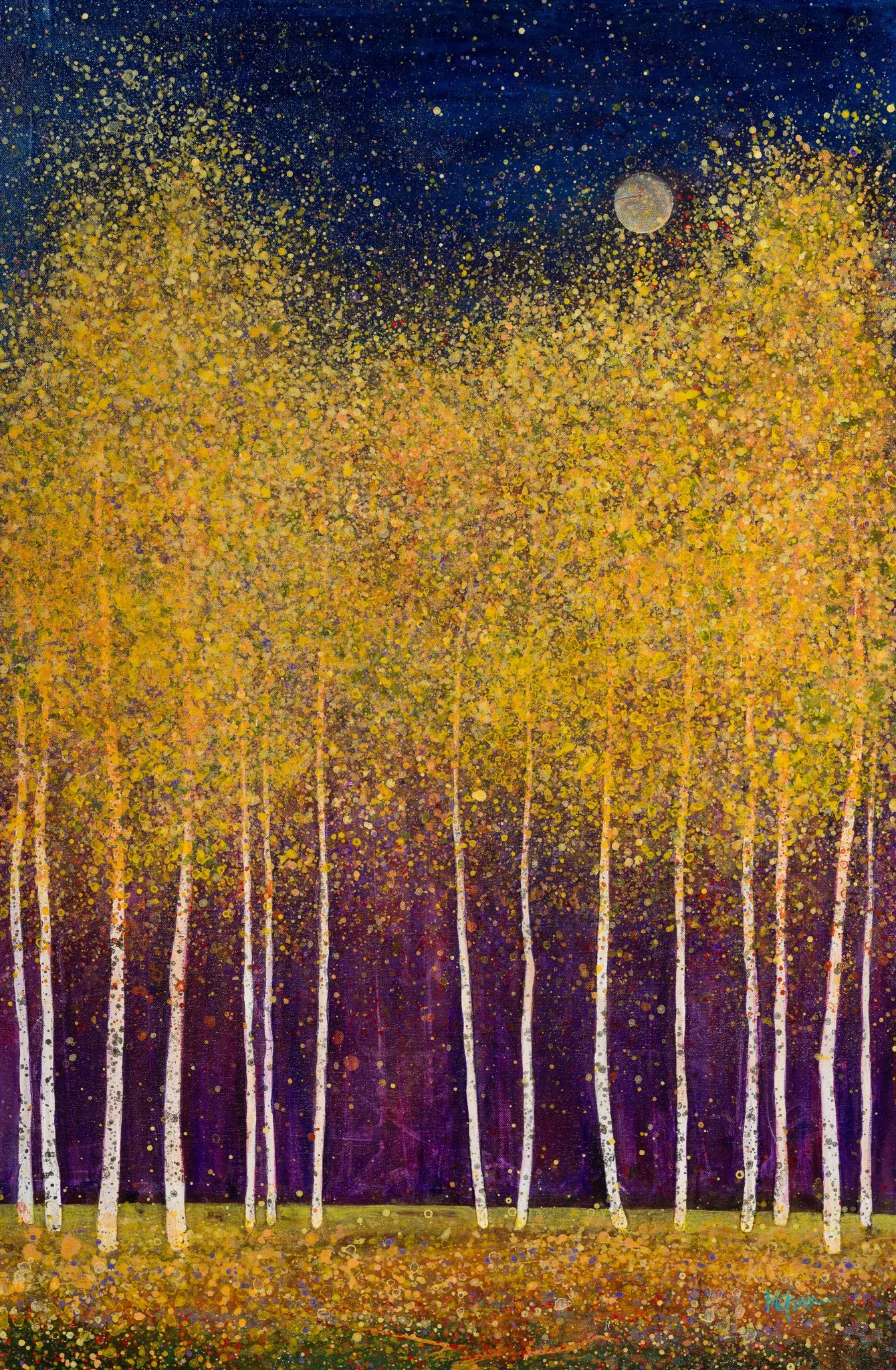 BROWN-Golden Trees at Twlight_36x24-2.jpg