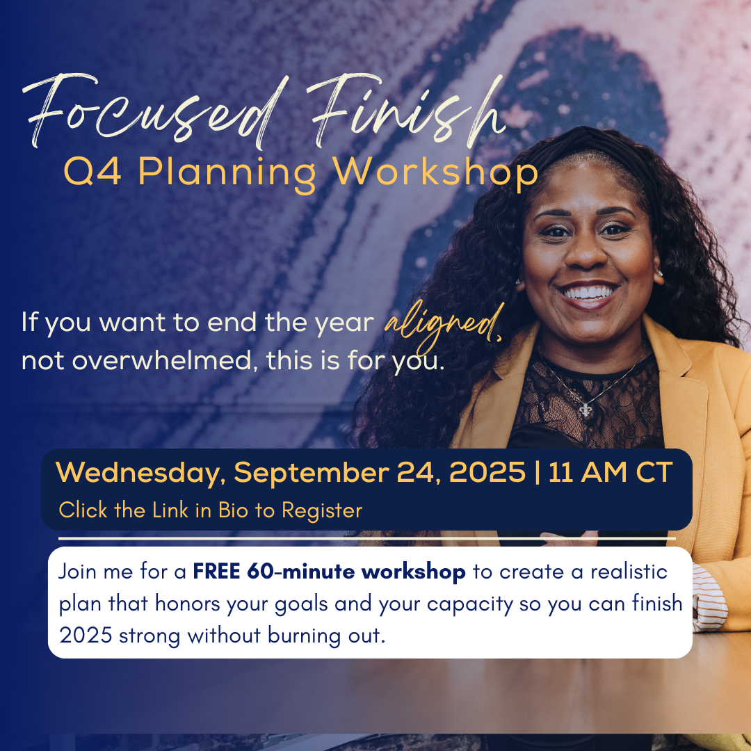 Focused Finish: Q4 Planning Workshop