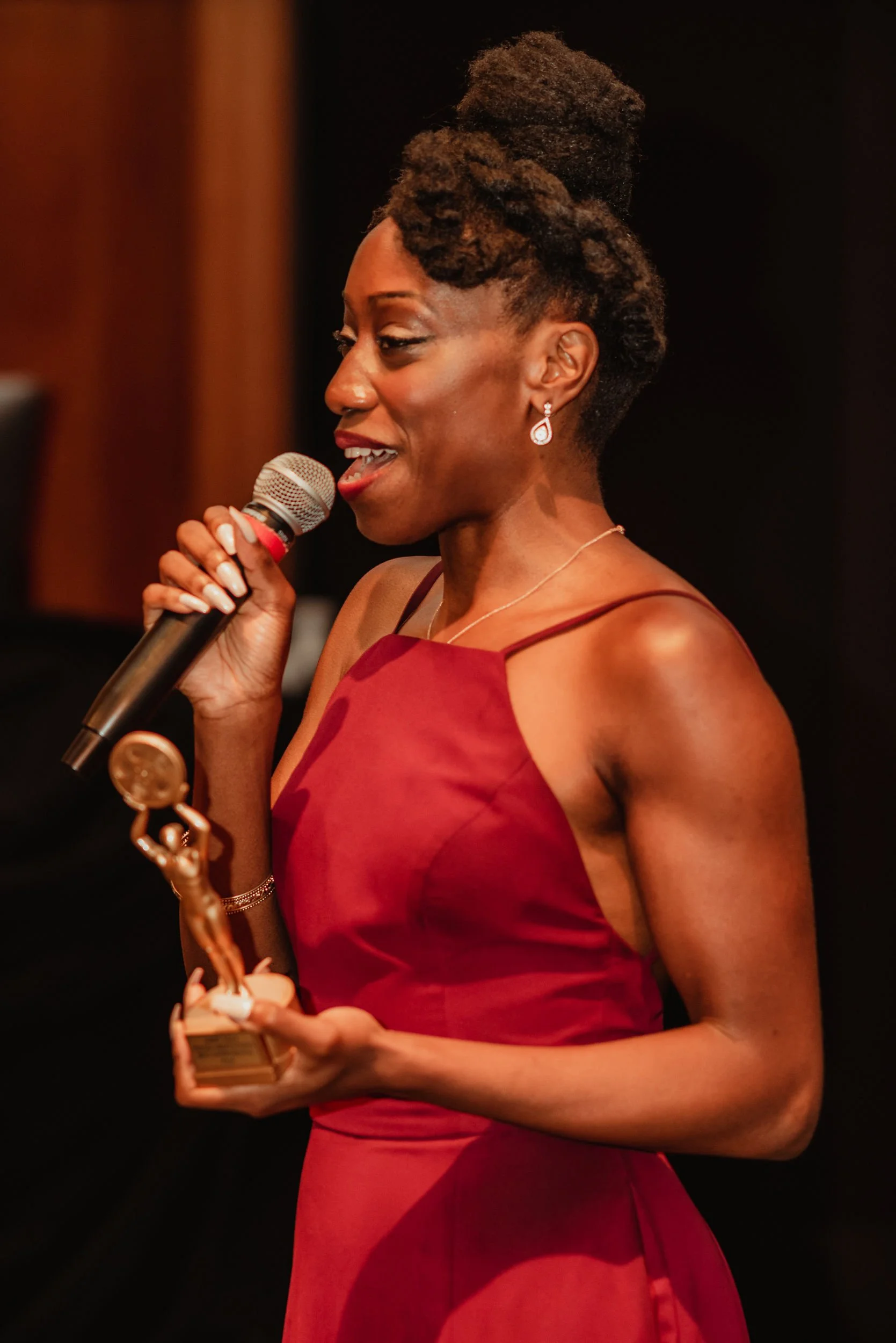Sakinah Iman Wins TWO Awards for her film "Hood Meditations: Manifesting A Lick" at Windsor International Black Film Festival in Canada