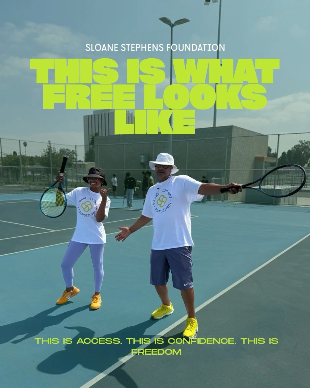 Inspiring the Next Generation, One Swing at a Time 🎾
At the Sloane Stephens Foundation, we believe that every child deserves the chance to dream big, play hard, and feel empowered. Whether it&rsquo;s mastering a backhand, finding focus through yoga,