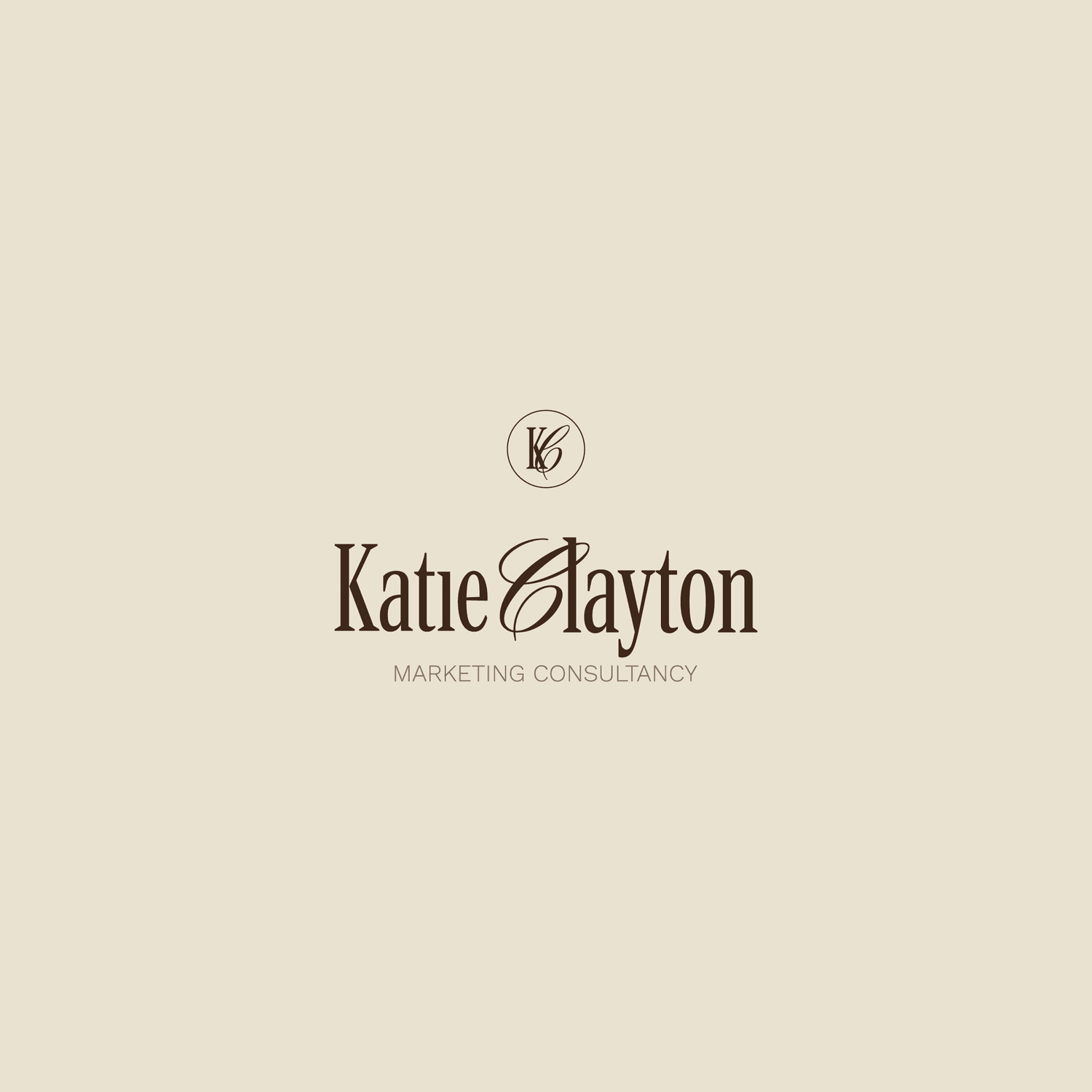 Katie Clayton Marketing brand identity