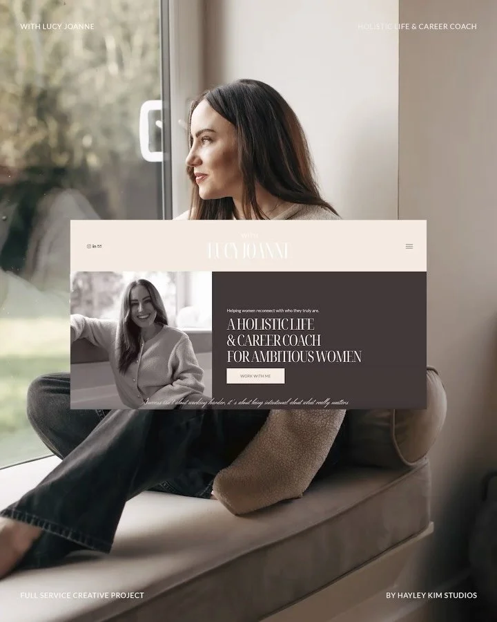 When brand strategy is strong, everything else falls into place.

This is a project I&rsquo;m incredibly proud of, a true full-service brand build, where every single element was created by Hayley Kim Studios, from start to finish.

From brand strate