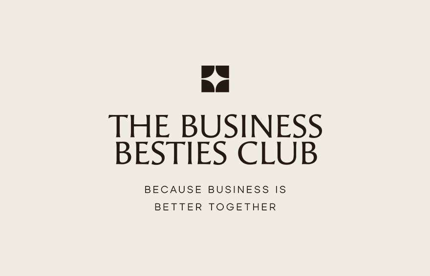 The Business Besties Club visual identity