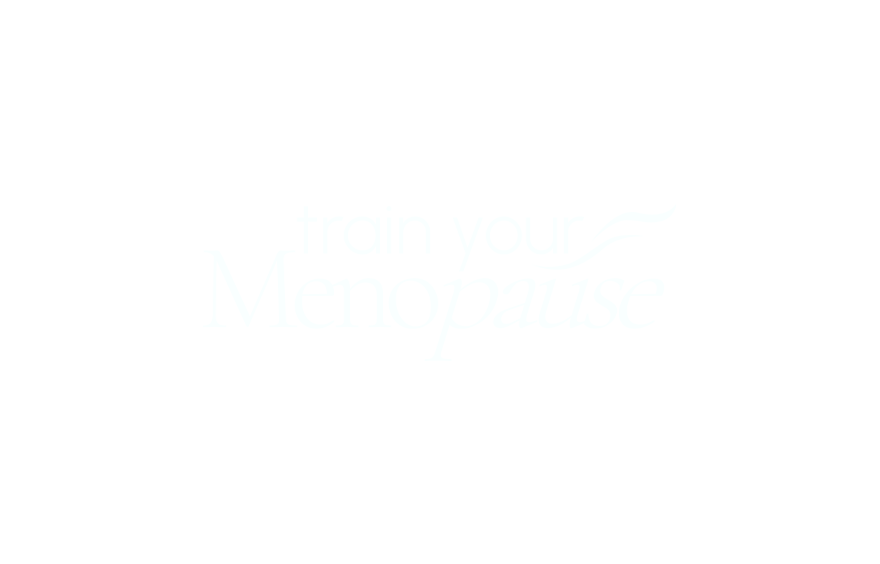 Train Your Menopause brand identity