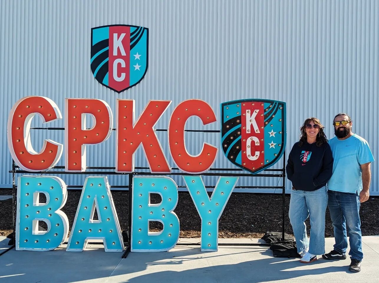 What a great day! I went straight from the hospital where I welcomed a KC baby to the game where I can cheer KC BABY!!! 

I love that KC is the home to the first women's professional sports stadium. 🩵❤️⚽ 

#KCBaby #CelebrateWomen #KansasCity #Making
