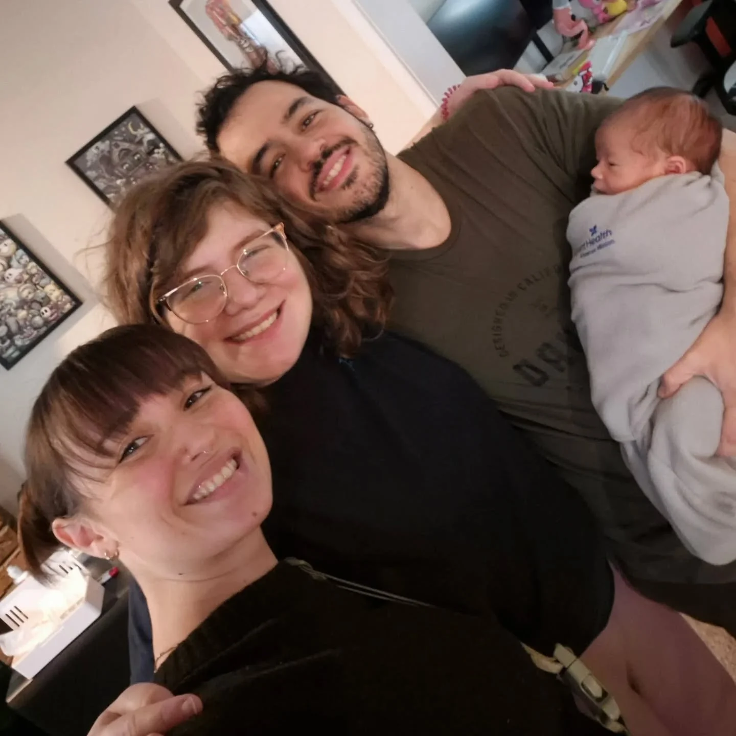 Our postpartum appointments are tailored to each individual family, allowing for unconditional support no matter what your journey may look like. I loved helping this family with breastfeeding techniques as well as elimination communication&mdash;the