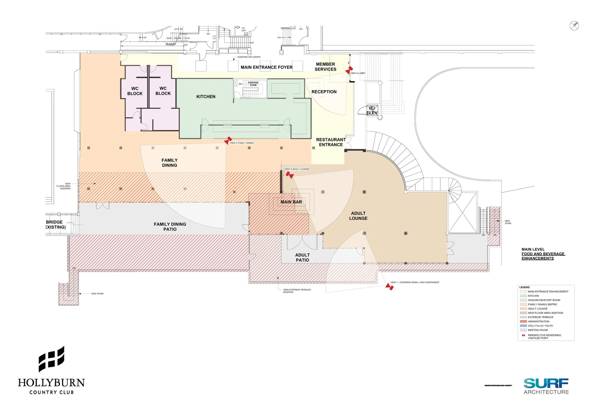 Main Level – Food & Beverage