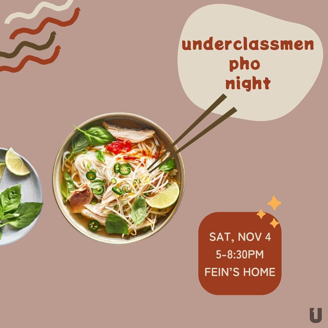 Join us for some delicious homemade pho!! Rides will be offered. DM us for address.