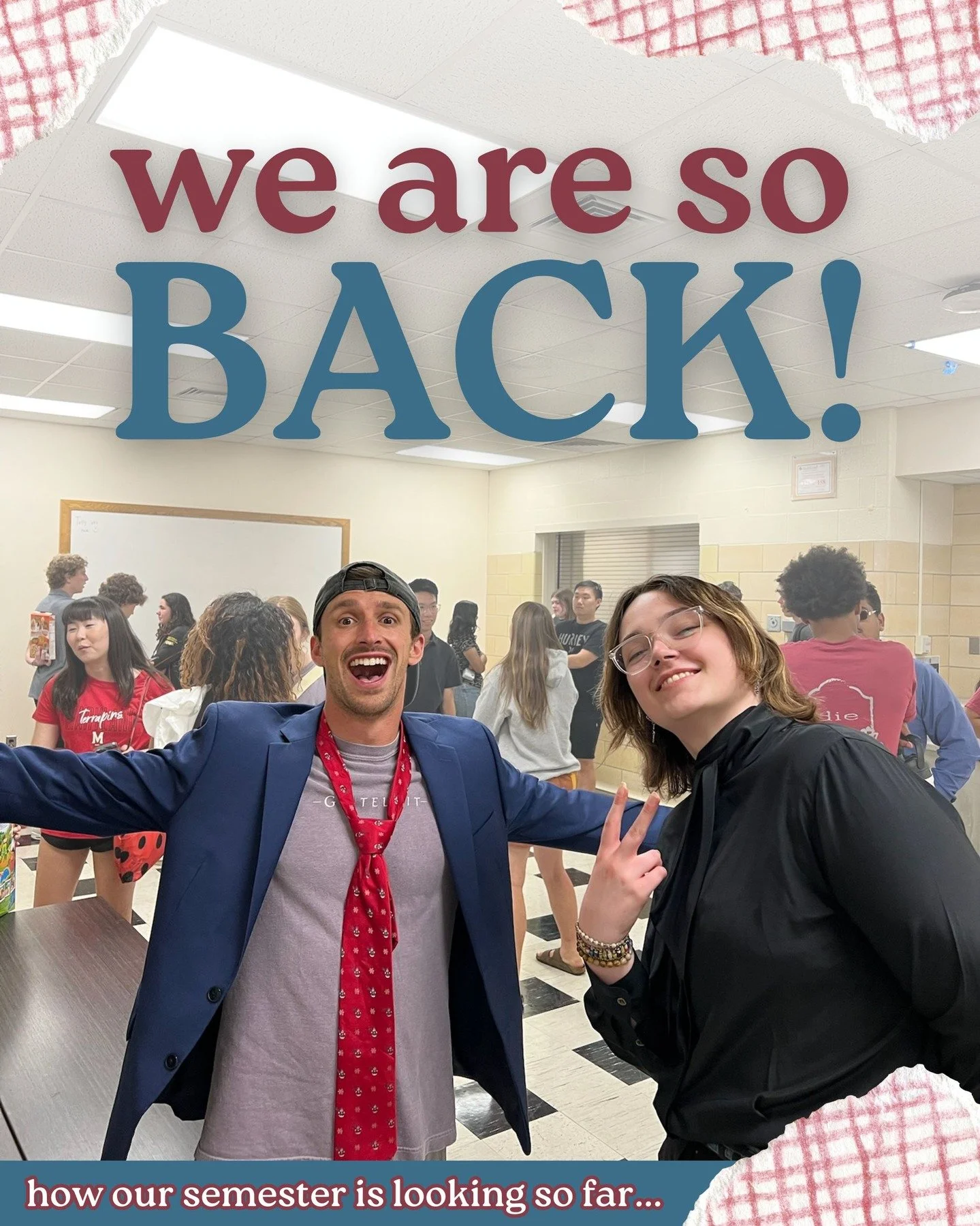 how our first few weeks have been looking...so much more to come this semester!