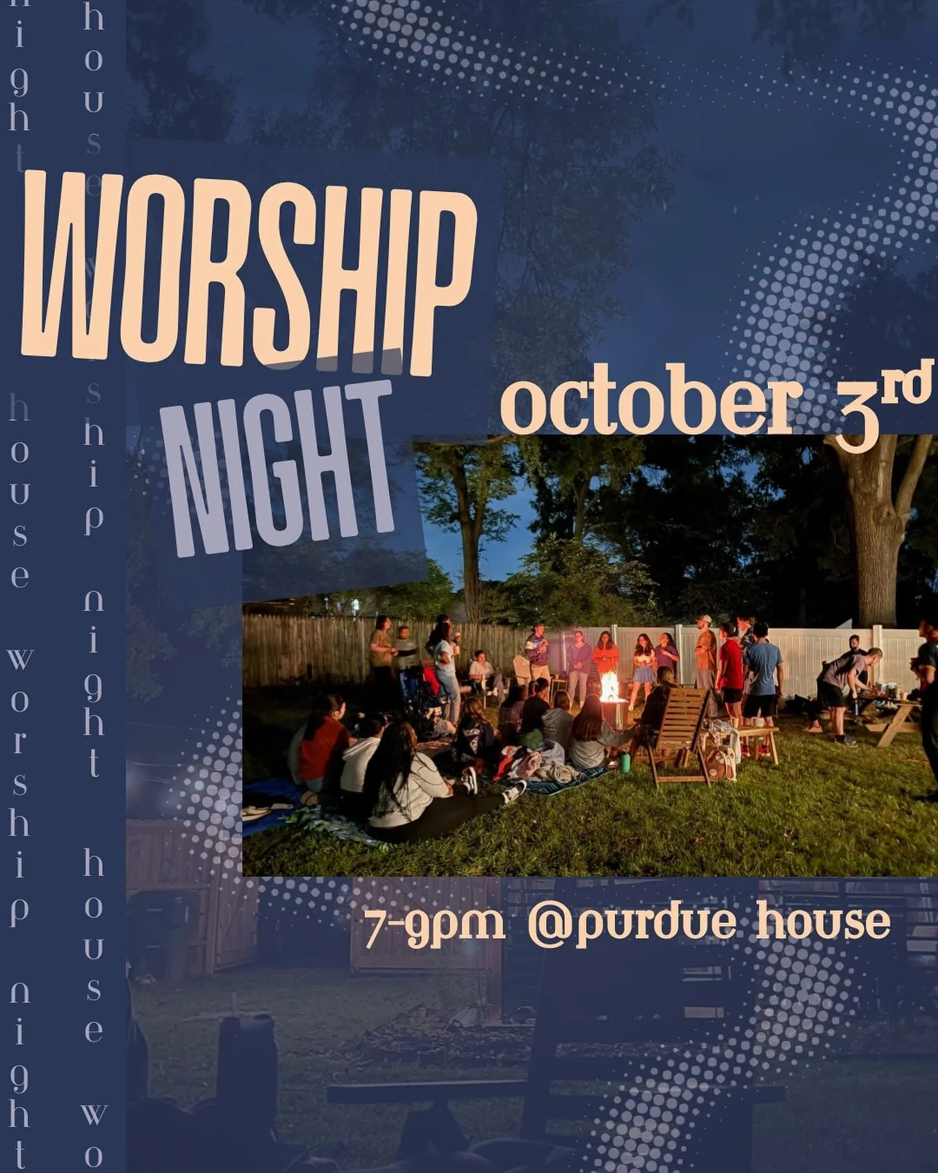 House Worship Night is THIS FRIDAY!! Come out and praise the Lord by making a joyful noise! Rides will be provided. DM us if you need the address :)