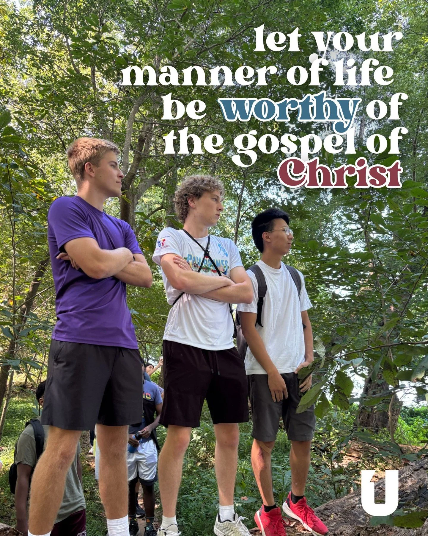a snippet from this week!
_____________

Only let your manner of life be worthy of the gospel of Christ, so that whether I come and see you or am absent, I may hear of you that you are standing firm in one spirit, with one mind striving side by side 