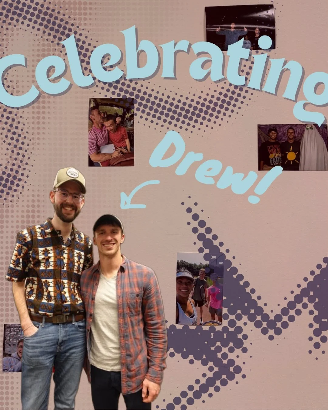 This past Thursday we got to celebrate Drew, our campus director! It was filled with coffee, cake, and community. It&rsquo;s not a Drew celebration without coffee. He will be moving soon to Pittsburgh with his soon-to-be wife. We cannot be more proud