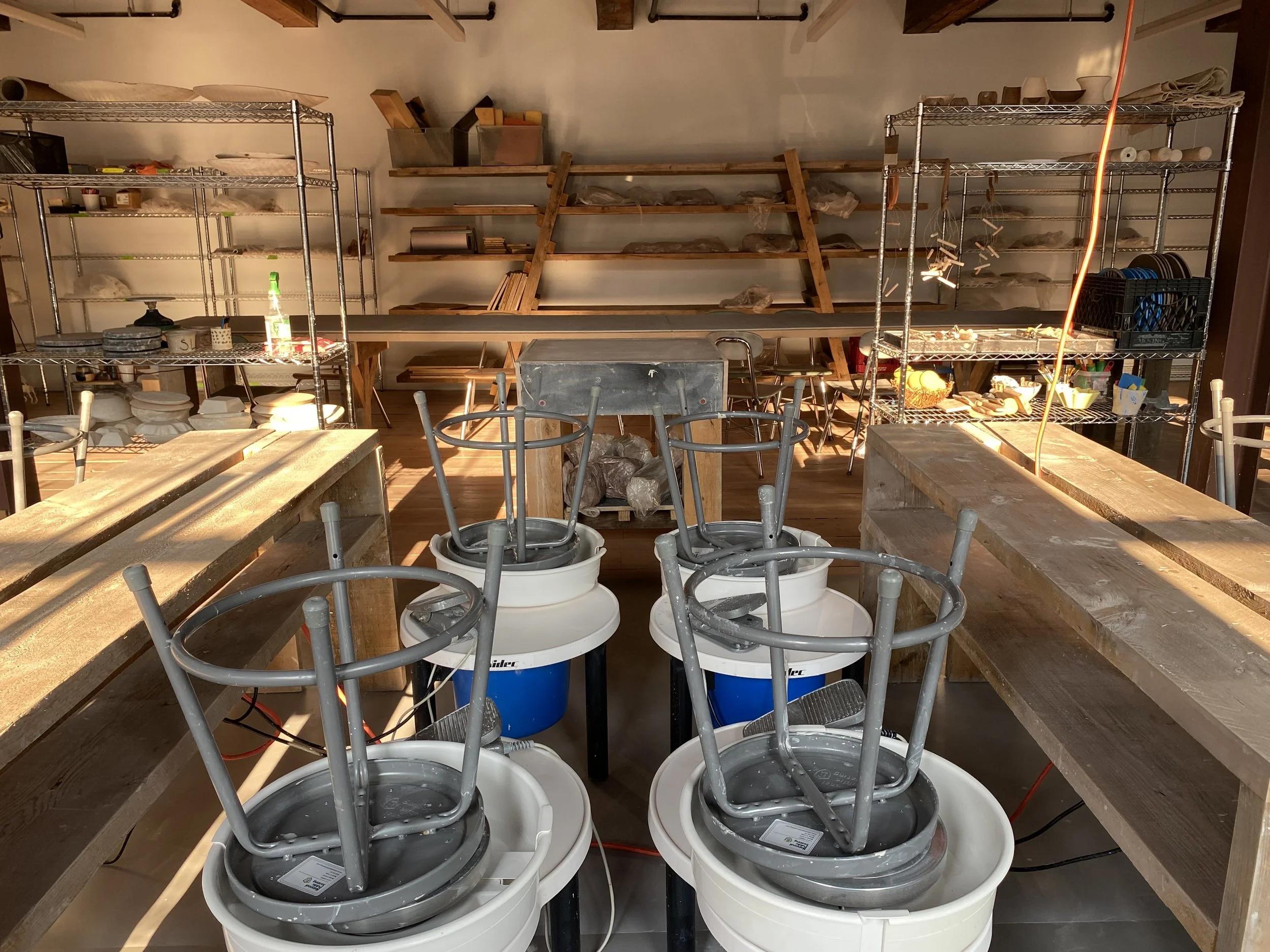 Open Studio by the Hour Ceramics