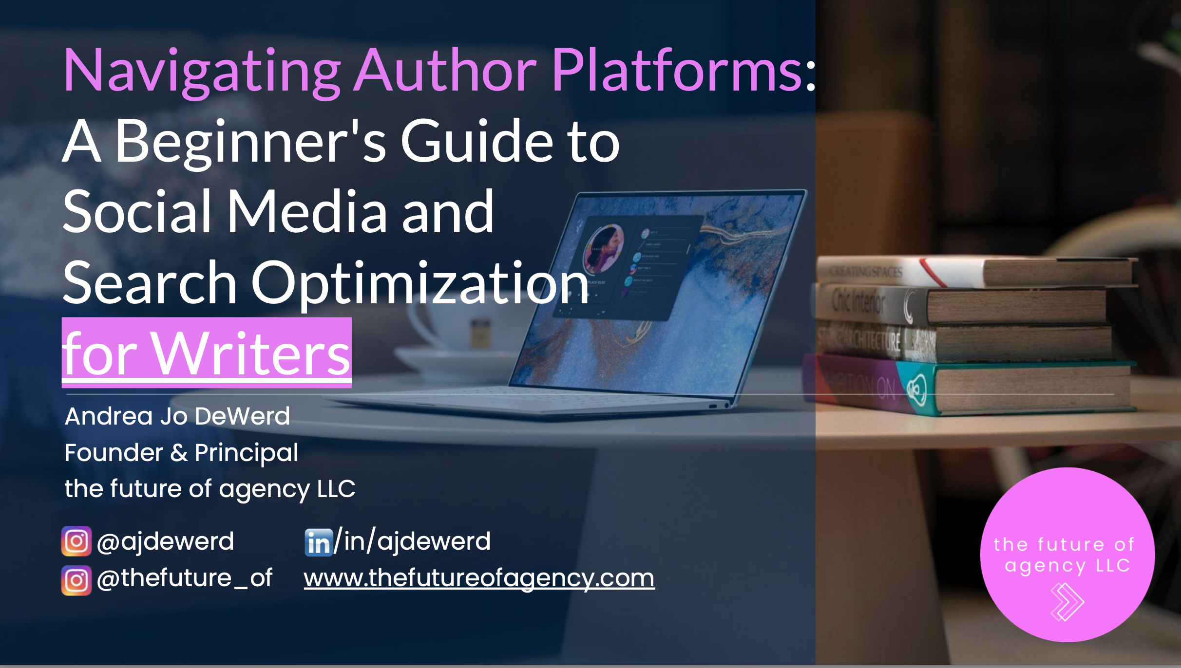 the future of agency academy slides: Navigating Author Platforms: A Beginner's Guide to Social Media and Search Optimization 