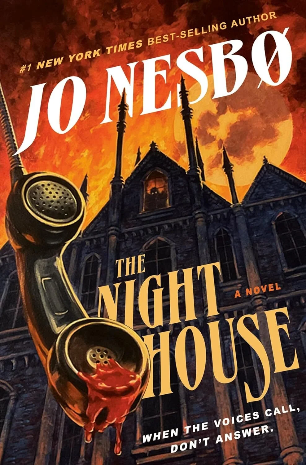 A book cover for the future of  agency LLC's previous campaign for The Night House by Jo Nesbo