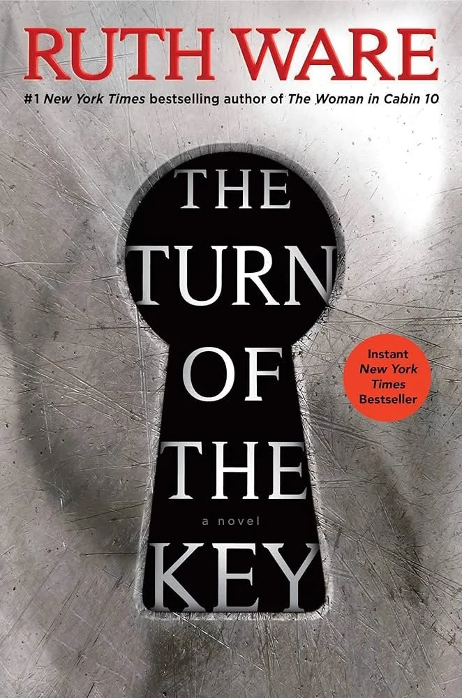 A book cover for The Turn of the Key by Ruth Ware
