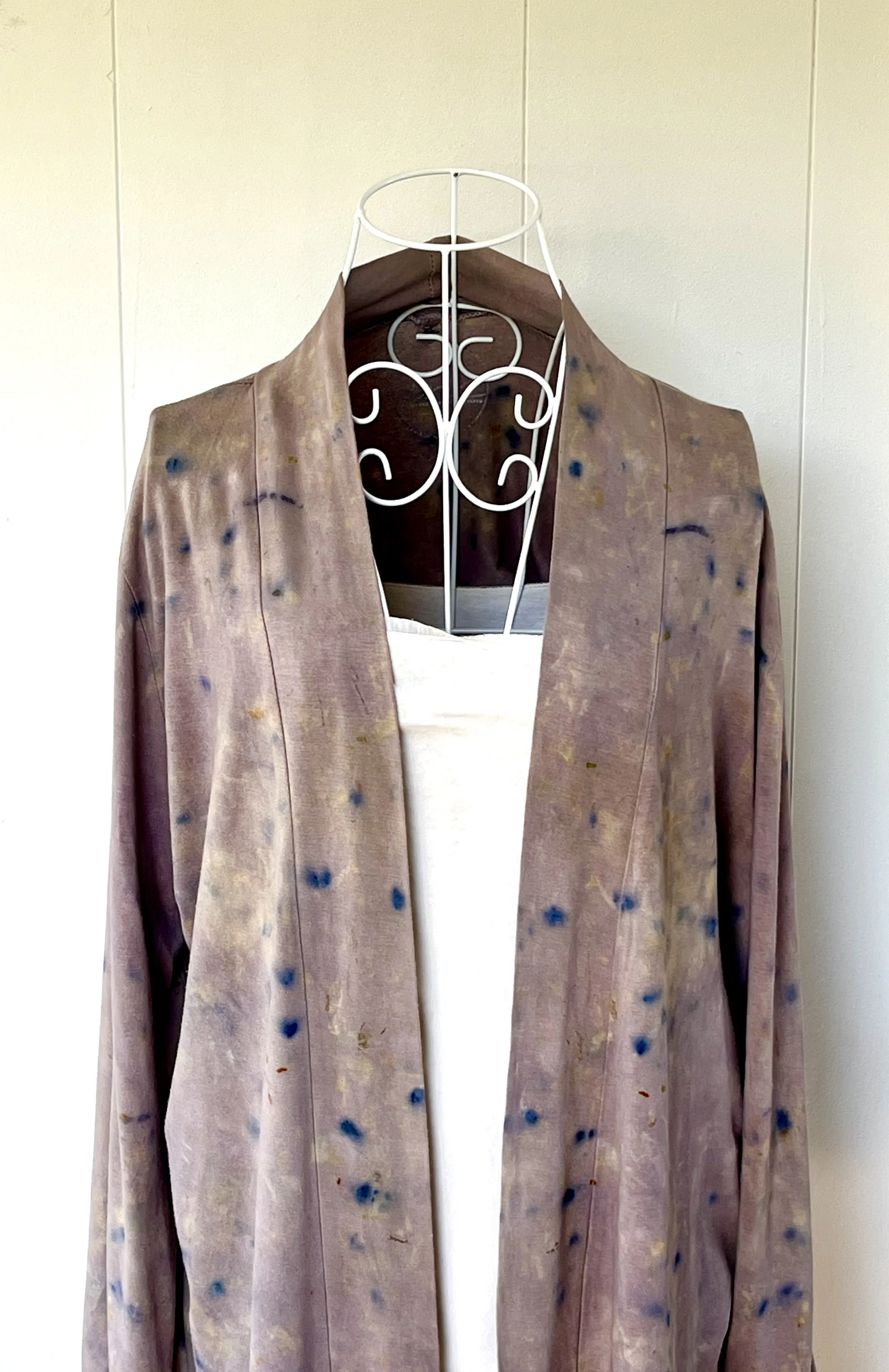 Lavender Rayon Cardigan