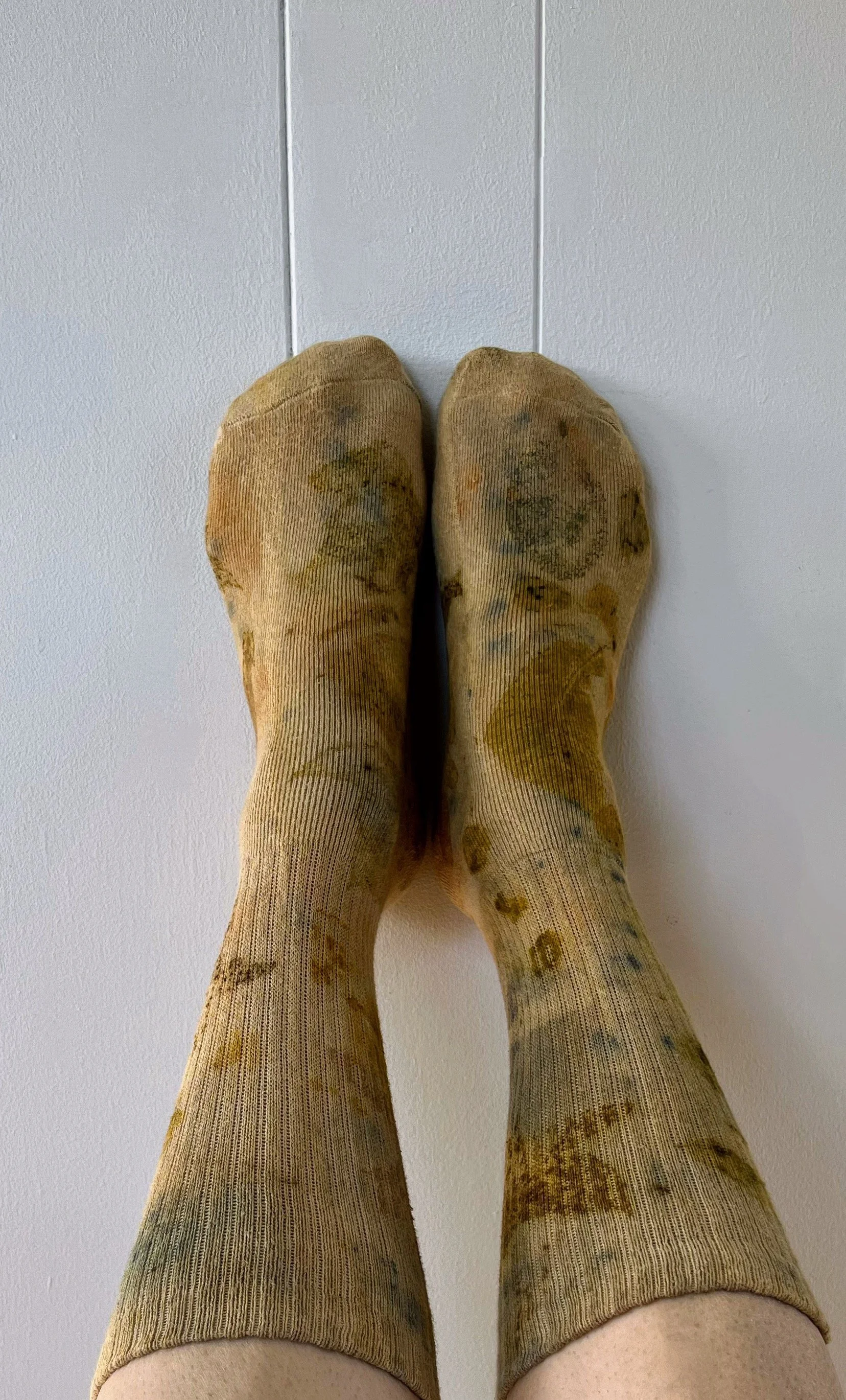 Hemp Crew Socks: Forest Floor