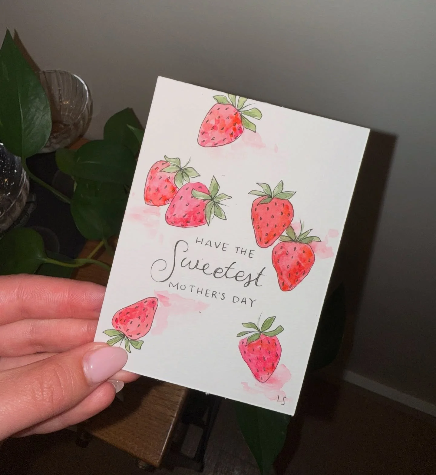 oops i forgot to post this🍓

#art #illustration #watercolor #micron #customprint #greetingcard #illustrationsbyizz #localartist