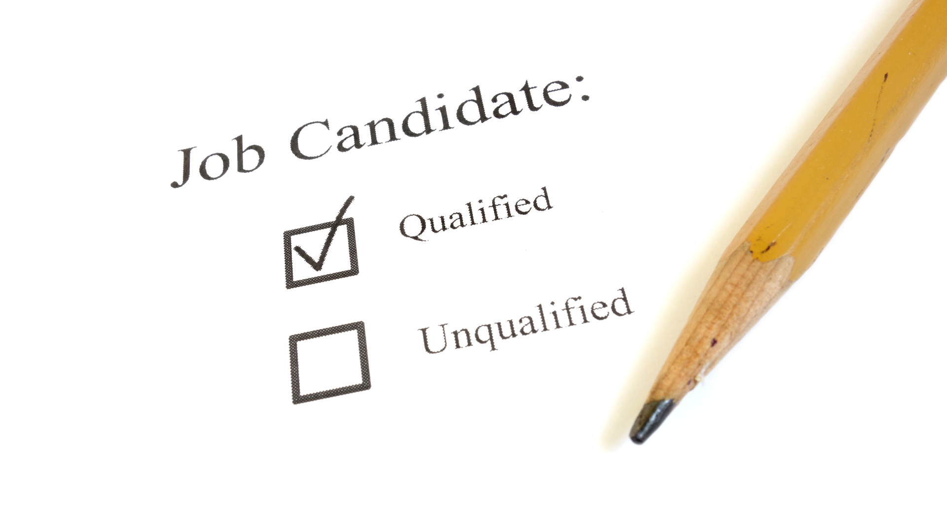 Developing an initial screening to focus on the best candidates to interview and hire