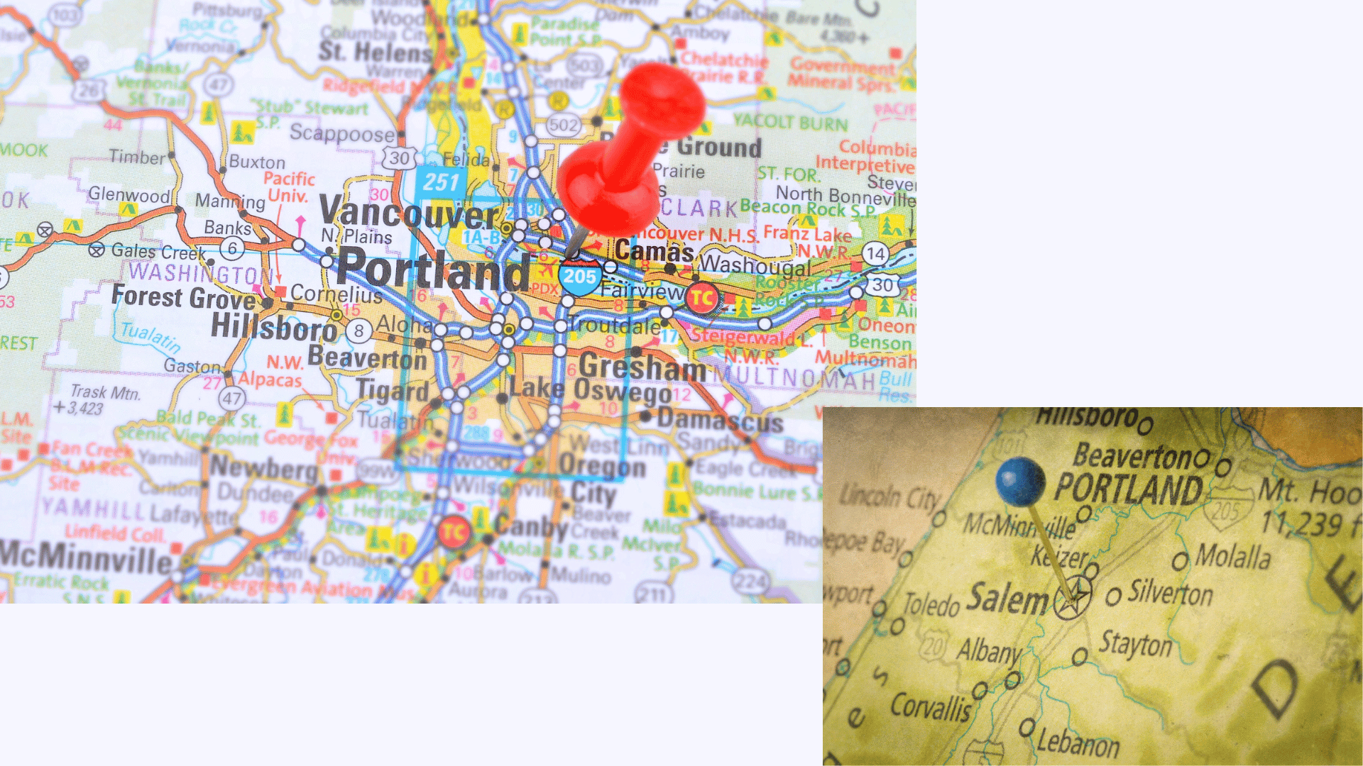 What are the job and population growth estimates in Portland and Salem, Oregon in next 24 months and how to use them to set your rents for the next 24 months.