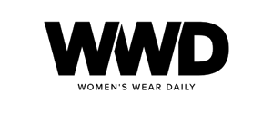 WWD logo with text "Women's Wear Daily."