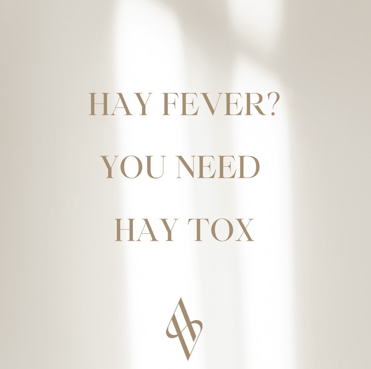 Although we are coming to the end of spring, hay fever is in full swing. 

Due to the high pollen count, it&rsquo;s going to be ramping up over the next few weeks.

This pain free, needle free treatment gives you relief from your hay fever symptoms f